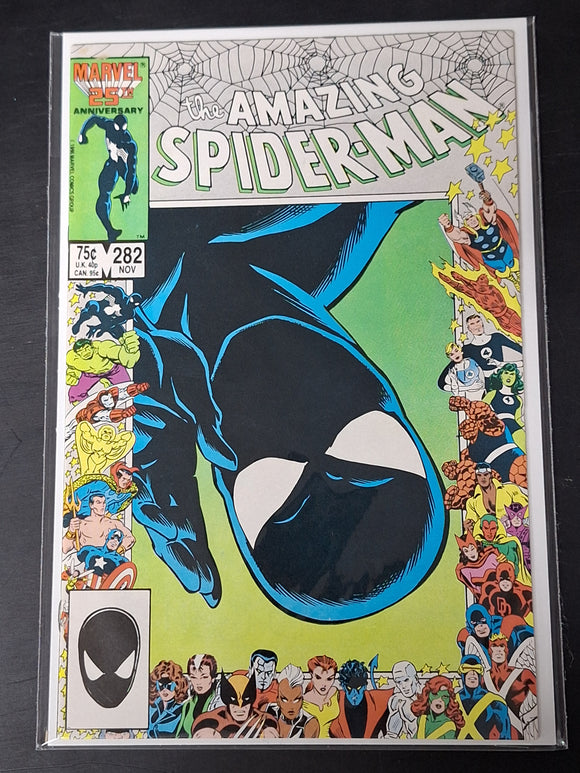 Amazing Spider-Man 282 Marvel 1986 25th Anniversary Frame