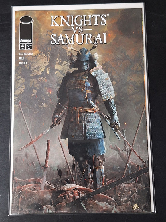 Knights vs Samurai 4 Image 2025 Bjorn Barends Cover