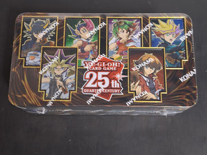 Yu-Gi-Oh! 25th Quarter Century Anniverary Edition Metal Dueling Heroes Tin Sealed