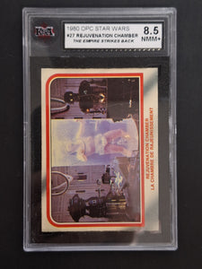 1980 O-PEE-CHEE OPC STAR WARS #27 REJUVENATION CHAMBER KSA 8.5