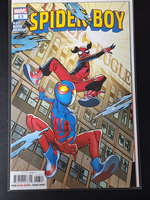 Spider-Boy 13 Marvel 2024 Cover A 1st App of The Hulkette