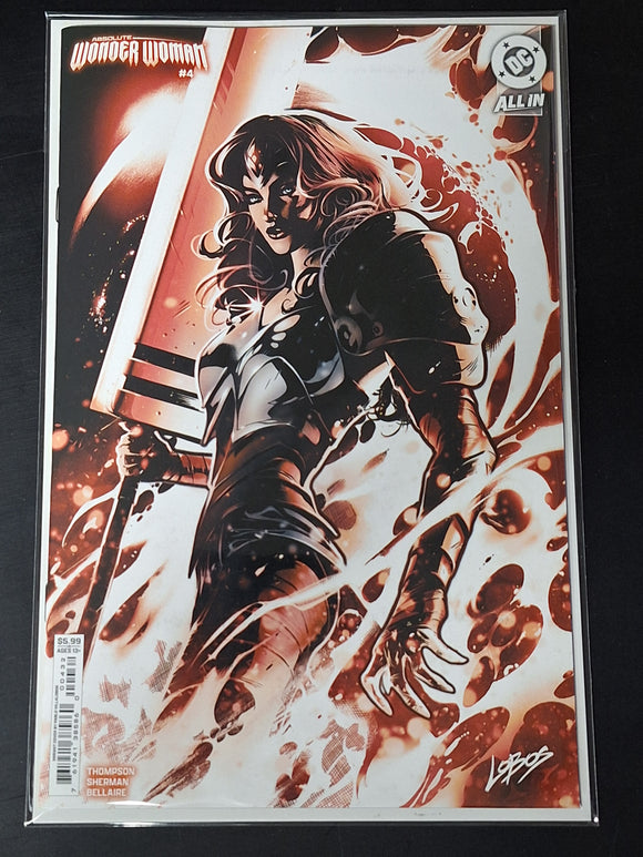 Absolute Wonder Woman 4 DC 2025 Lobos Variant