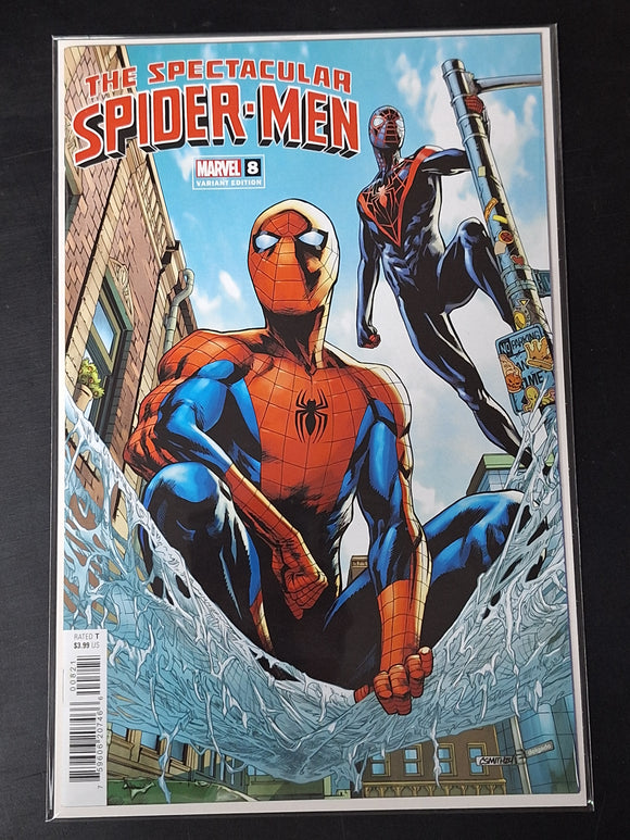 Spectacular Spider-Men 8 Marvel 2024 Cory Smith Variant