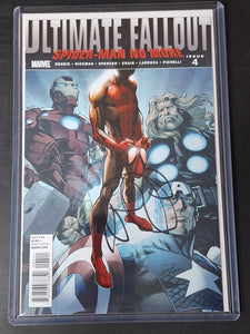 Ultimate Fallout 4 Marvel 2011 First Printing 1st App of Miles Morales Signed by Bendis