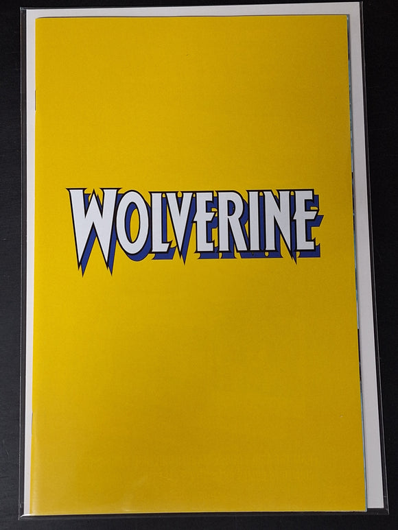 Wolverine 1 Marvel 2024 Virgin Logo Variant