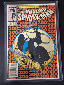 Amazing Spider-Man 300 Marvel 1988 Newsstand 1st Venom Signed by Todd McFarlane