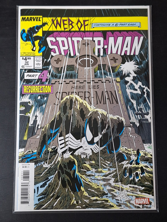 Web of Spider-Man 32 Marvel 2024 Facsimile Edition