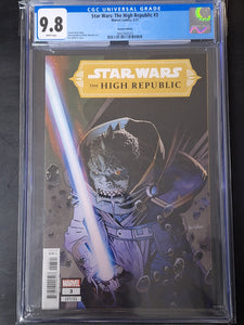 Star Wars: The High Republic 3 Marvel 2021  1:25 Kev Walker Variant CGC 9.8