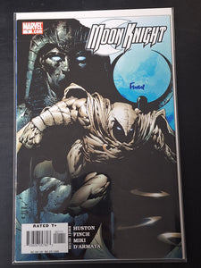 Moon Knight 1 Marvel 2006 Signed By David Finch