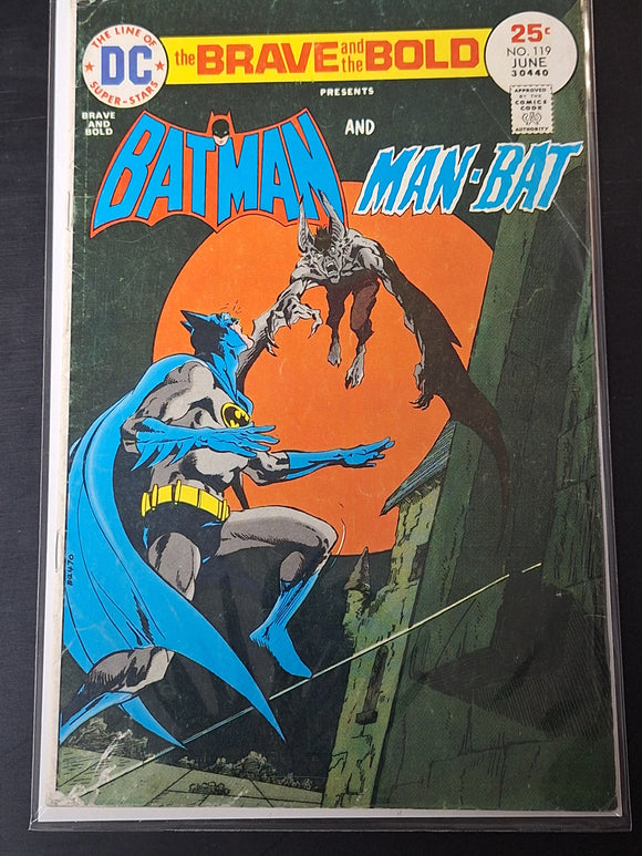 The Brave And The Bold 119 DC 1975 Batman & Man-Bat