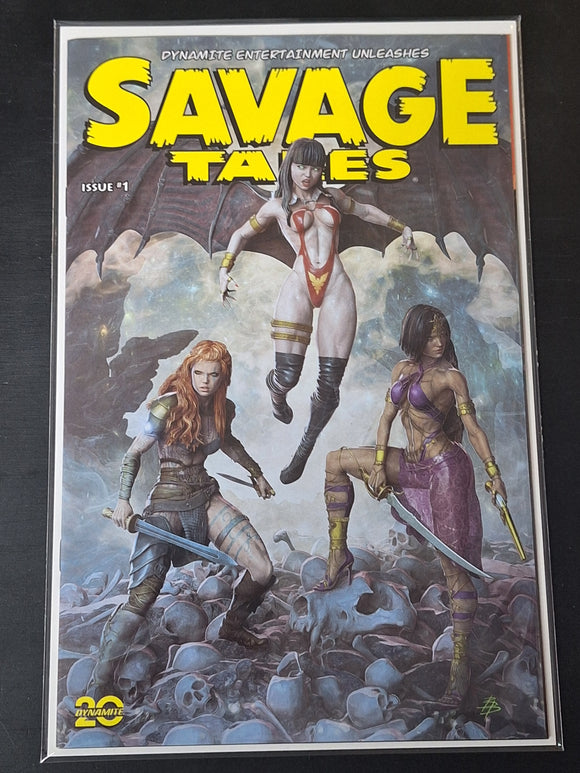 Savage Tales Winter Special 1 Dynamite 2025 Bjorn Barends Variant