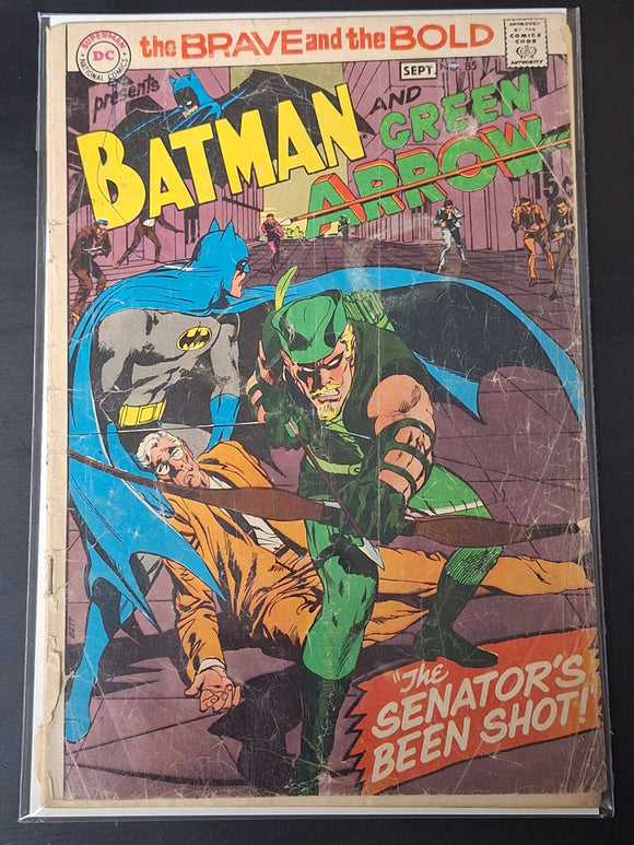 The Brave And The Bold 85 DC 1969 1st New Green Arrow