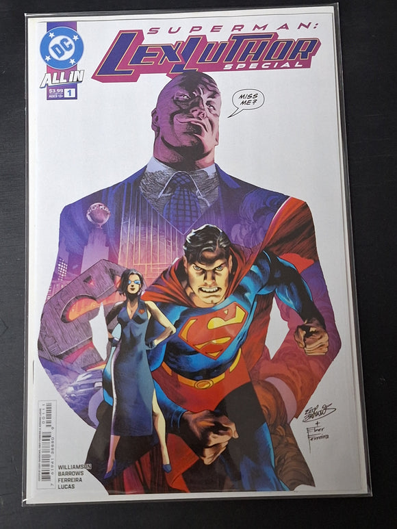 Superman Lex Luthor Special 1 DC 2025 Cover A