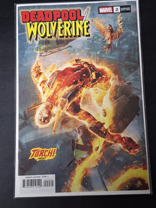 Deadpool / Wolverine 2 Marvel 2025 Bjorn Barends Torch Variant