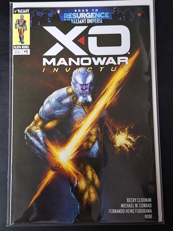 X-O Manowar Invictus 1 Valiant Comics 2024