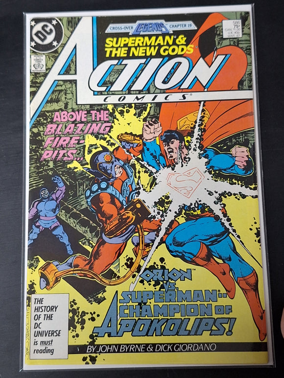 Action Comics 586 DC 1987 Superman vs Orion