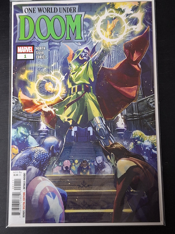 One World Under Doom 1 Marvel 2025 Cover A 1st Printing