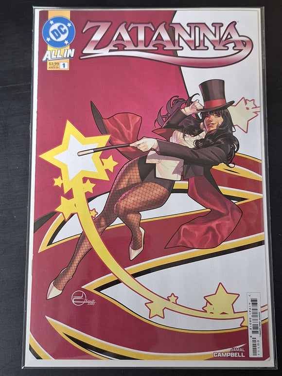 Zatanna 1 DC 2025 Cover A Jamal Campbell