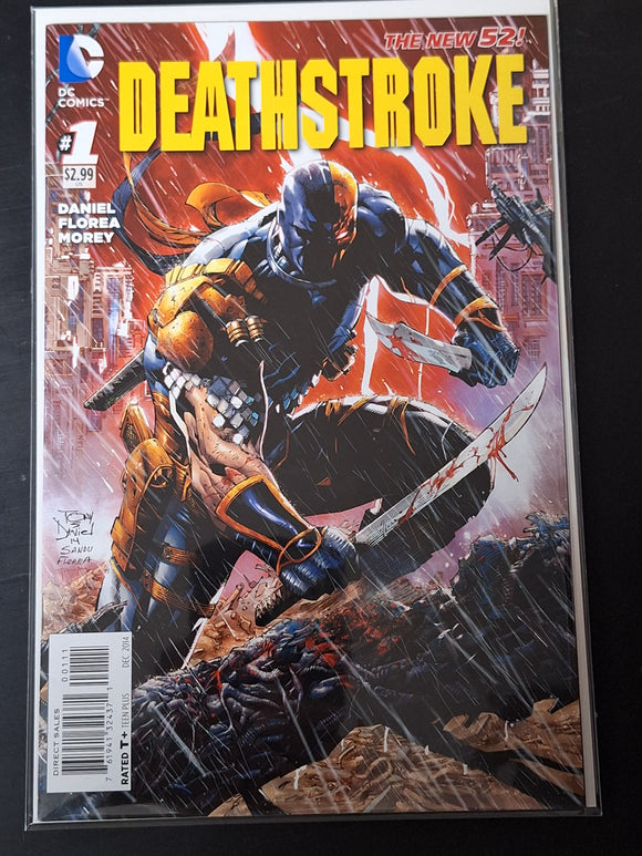 Deathstroke 1 DC 2014 Tony Daniel Cover