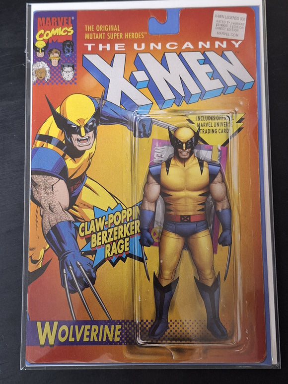 X-Men Legends 8 Marvel 2021 JTC Wolverine Action Figure 1:25 Variant