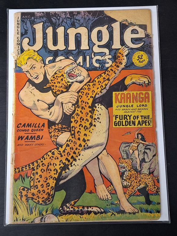 Jungle Comics #119 Scarce Golden Age Comic 1949