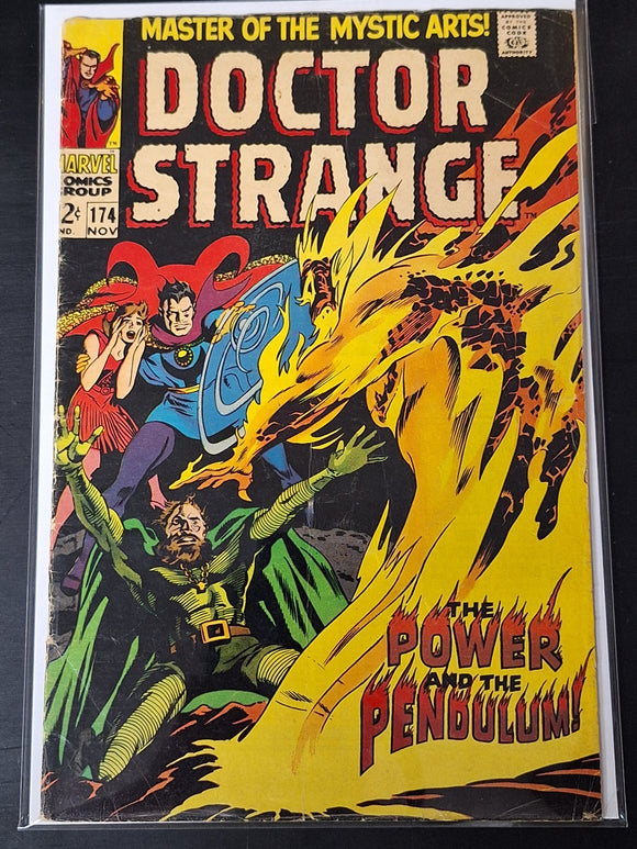 Doctor Strange 174 Marvel 1968 1st App of Satannish, 1st Strange & Clea Kiss