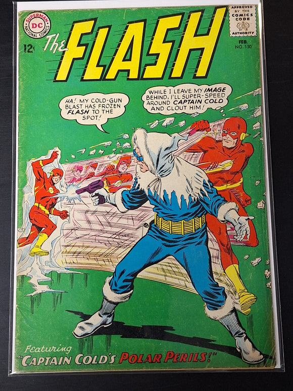 Flash 150 DC 1965 Classic Silver Age Captain Cold