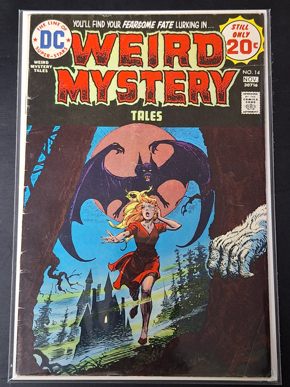 Weird Mystery Tales 14 DC 1974 Bronze Age