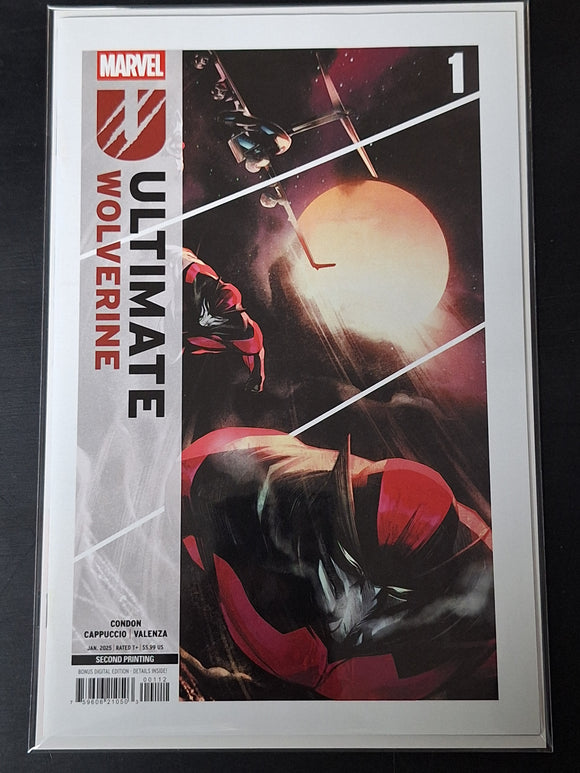 Ultimate Wolverine 1 Marvel 2025 2nd Printing Variant