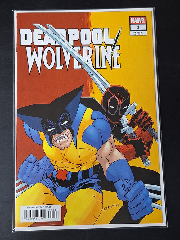 Deadpool Wolverine 1 Marvel 2025 Frank Miller Variant