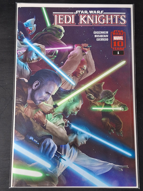 Star Wars Jedi Knights 1 Marvel 2025 Cover A Rahzzah Multiple 1st Apps