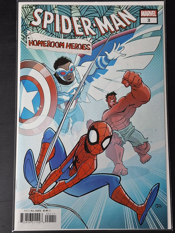 Spider-Man Homeroom Heroes 3 Marvel 2025 Cover A