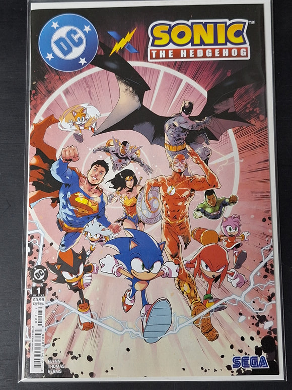 DC x Sonic The Hedgehog 1 DC 2025 Cover A