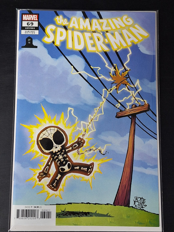 Amazing Spider-Man 69 Marvel 2025 Skottie Young Variant 1st Spider-Naut