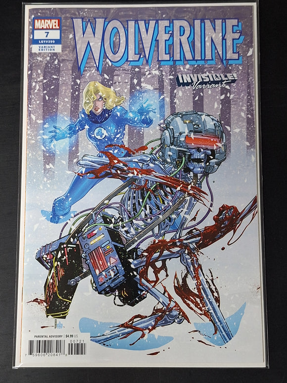 Wolverine 7 Marvel 2025 David Baldeon Invisible Variant 1st Adamantine