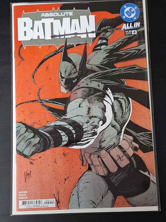 Absolute Batman 4 DC 2025 Second Printing Variant