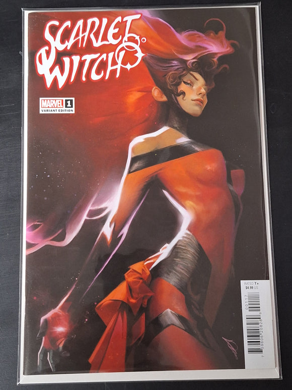 Scarlet Witch 1 Marvel 2024 1:25 Lozano Variant