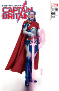 BETSY BRADDOCK: CAPTAIN BRITAIN 1 MIGUEL MERCADO EXCLUSIVE