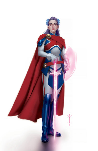 BETSY BRADDOCK: CAPTAIN BRITAIN 1 MIGUEL MERCADO EXCLUSIVE VIRGIN