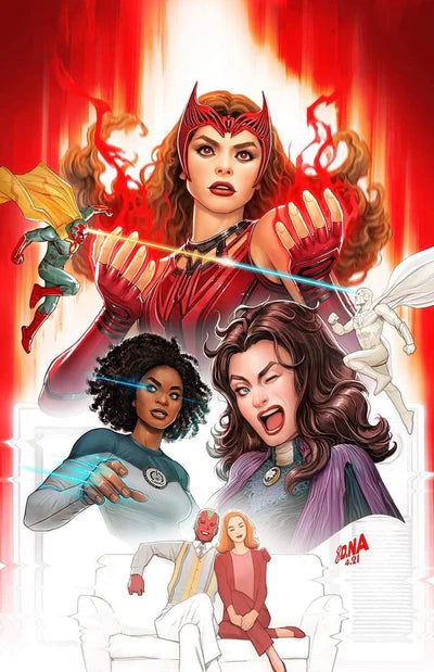 SCARLET WITCH 3 NAKAYAMA MCU COVER MEGACON EXCLUSIVE VIRGIN