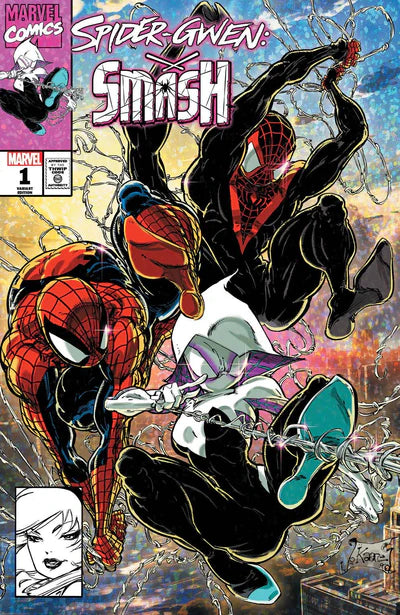 SPIDER-GWEN: SMASH 1 KAARE ANDREWS EXCLUSIVE