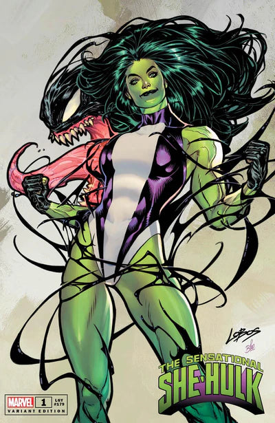 SENSATIONAL SHE-HULK 1 LOBOS EXCLUSIVE