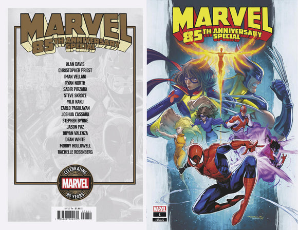 MARVEL 85TH ANNIVERSARY SPECIAL #1 IBAN COELLO VARIANT 08/28/2024