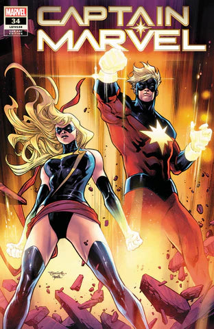 CAPTAIN MARVEL #34 STEPHEN SEGOVIA EXCLUSIVE