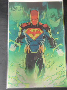 Batman Superman World's Finest 4 DC Second Printing 1:25 Foil Virgin Variant, 1st Superbat