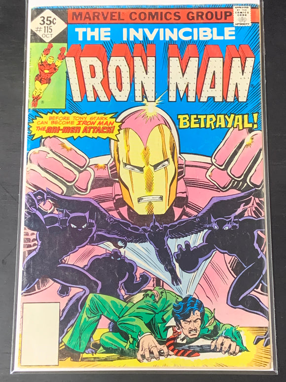 Iron Man 115 Marvel 1978 Whitman Variant