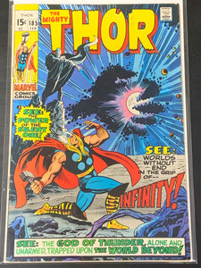 Thor 185 Marvel 1971 Infinity & The Silent One