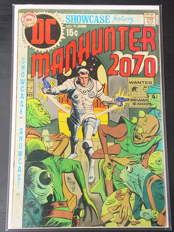 Showcase 91 DC 1970 Manhunter 2070