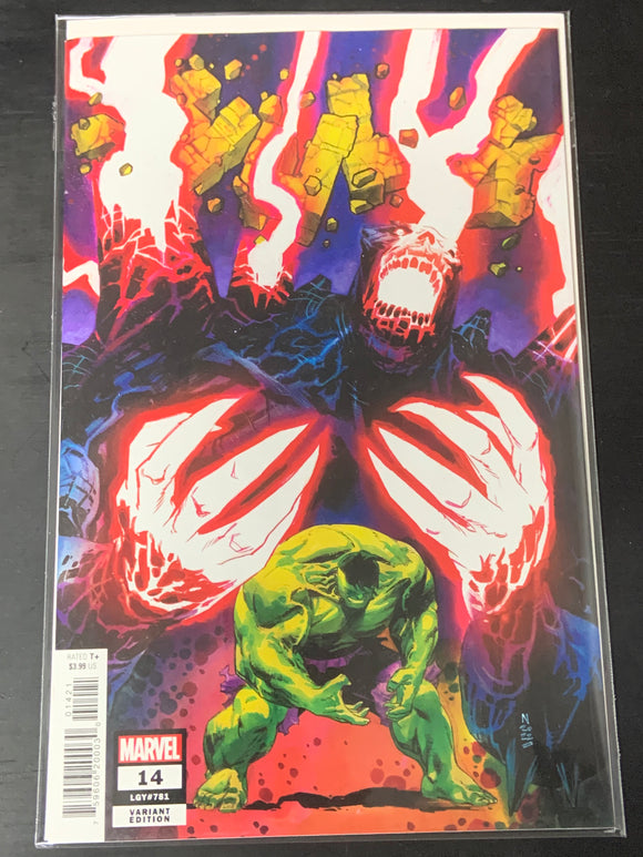 Hulk 14 Marvel 2023 Klein Variant Final Issue