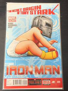 Iron Man 9 Marvel 2013 Greg Land Cover